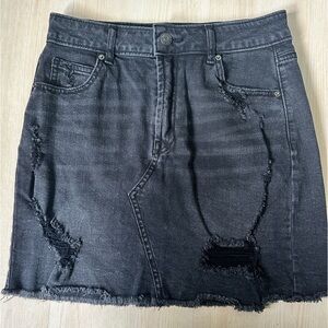 Wild Fable Black Denim Skirt